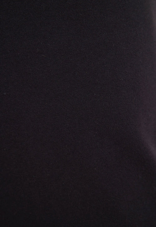 Jac+Jack Andras Ribbed Cotton Skirt - Black